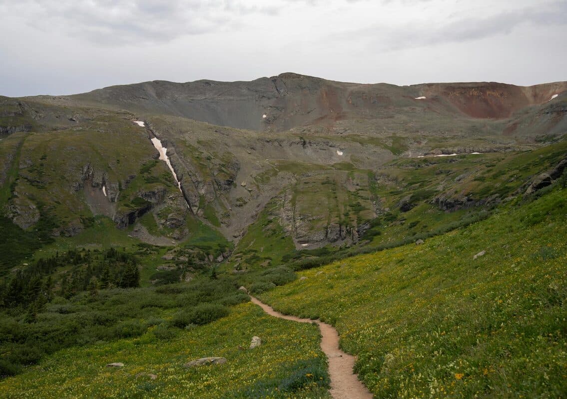 Day Hiking the Colorado Trail from Molas Pass