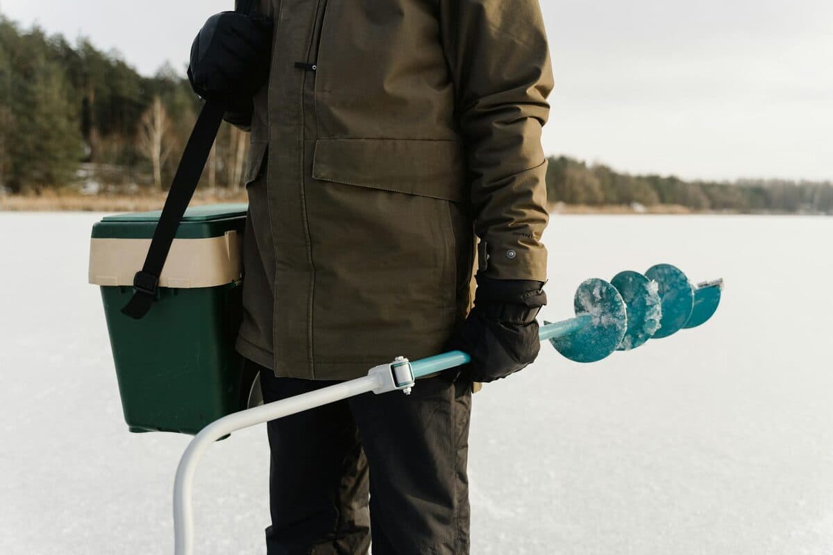Lemon Reservoir in Winter: Ice Fishing and Snowshoeing